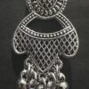Oxidized Silver Traditional Jhumka Earrings for Women - AVER11