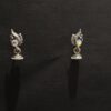 Oxidized Silver Traditional Jhumka Earrings for Women - AVER13