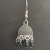 Oxidized Silver Traditional Jhumka Earrings for Women - AVER16