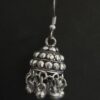 Oxidized Silver Traditional Jhumka Earrings for Women - AVER19