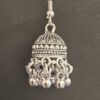 Oxidized Silver Traditional Jhumka Earrings for Women - AVER20