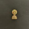 Traditional Gold-Plated Multi-Color Stone Studded Jhumka - AVER23